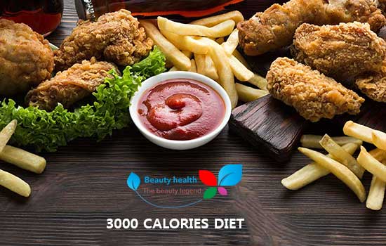 3000 calories diet