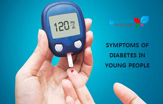 What are the diabetes in young adults symptoms?