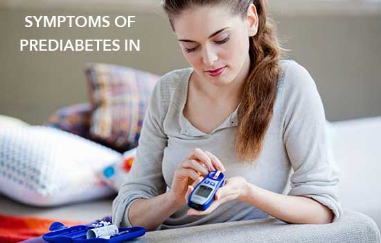 symptoms of prediabetes in females