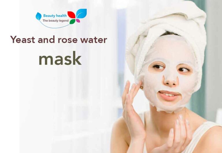 Yeast and rose water mask