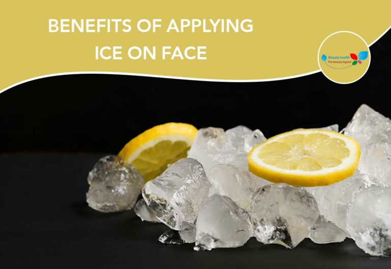 benefits of applying ice on face