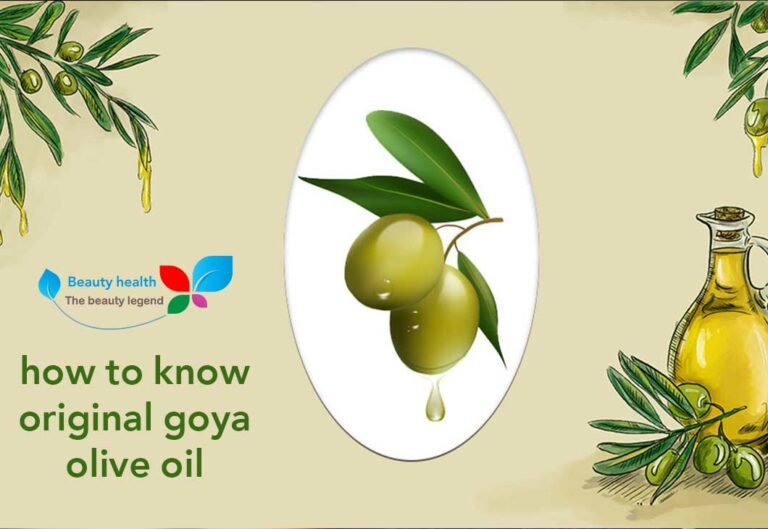 how to know original goya olive oil