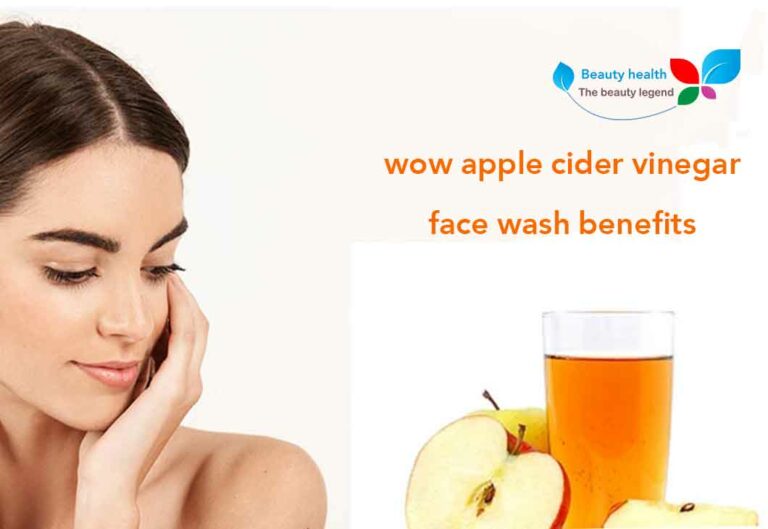 wow apple cider vinegar face wash benefits