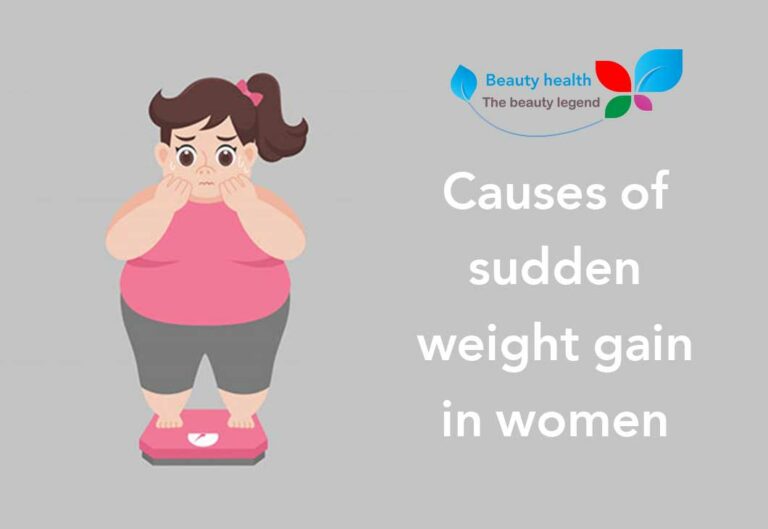 Causes of sudden weight gain in women
