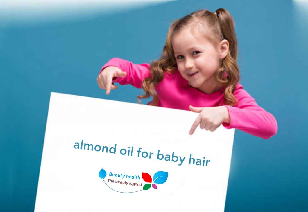 almond oil for baby hair