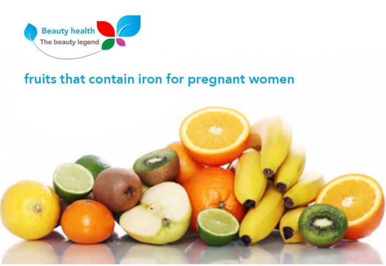 fruits that contain iron for pregnant women