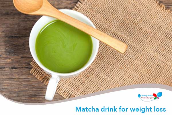 Matcha drink for weight loss