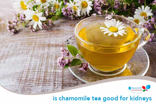 is chamomile tea good for kidneys