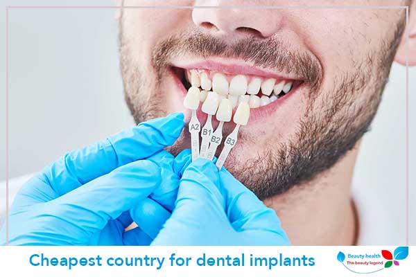 Cheapest country for dental implants