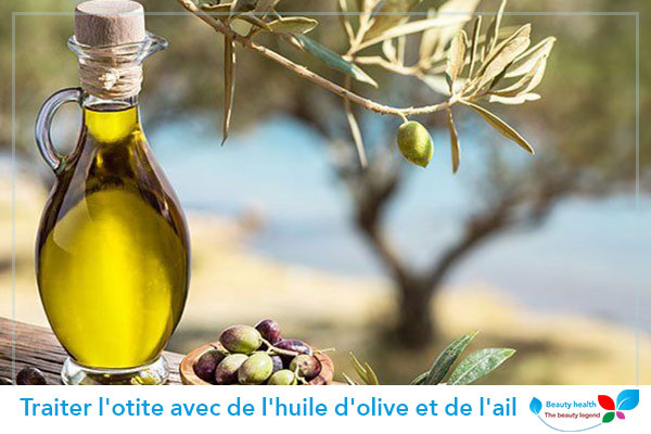 Traiter l’otite avec de l’huile d’olive et de l’ail