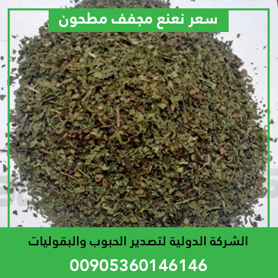 Wholesale price of crushed dried mint