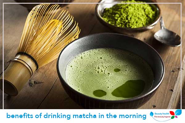 benefits of drinking matcha in the morning