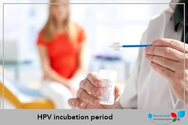 HPV incubation period