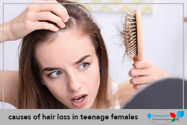 causes of hair loss in teenage females