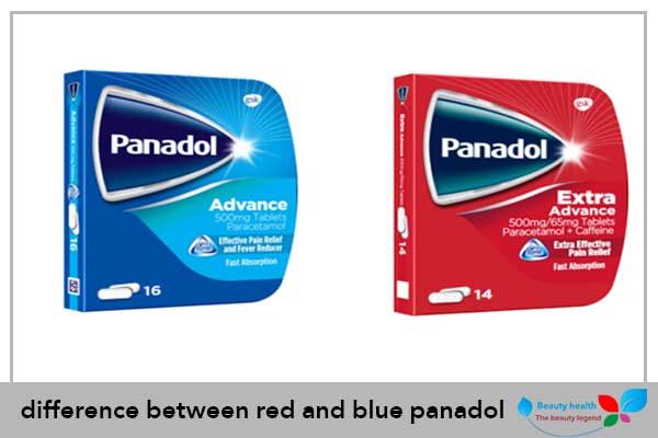 difference between red and blue panadol