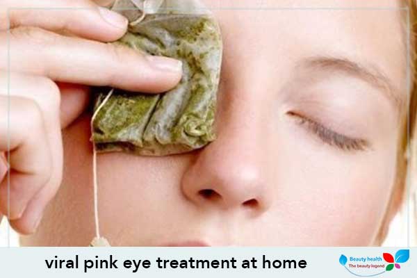 viral pink eye treatment at home