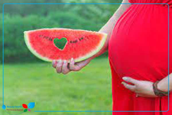 watermeloen zwanger