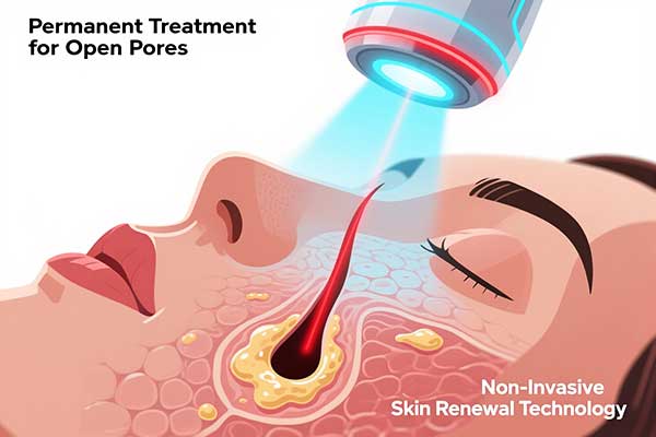 Permanent Treatment for Open Pores